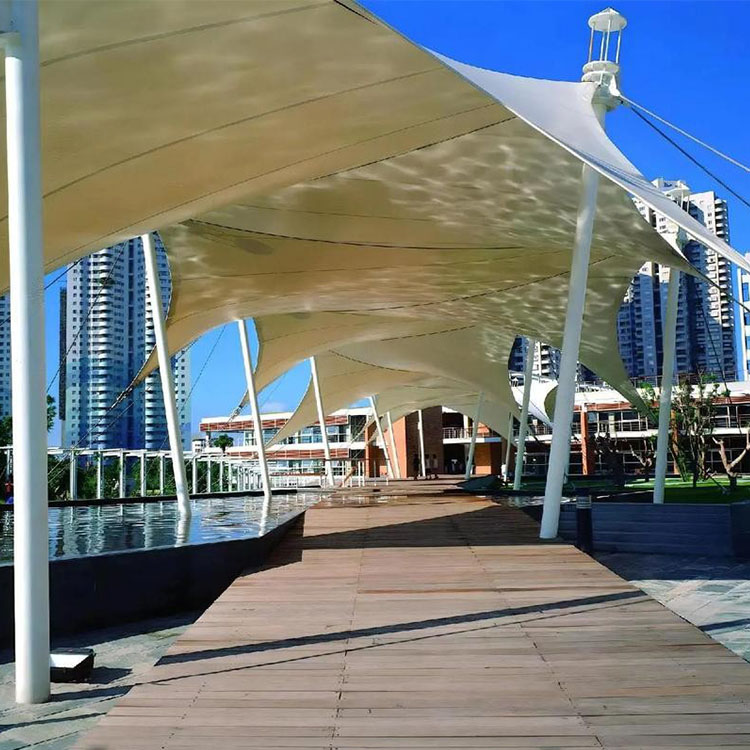 安乡县膜结构景观棚