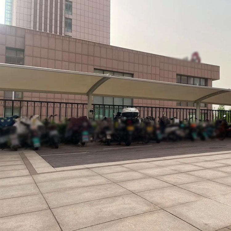 安乡县膜结构电动车棚