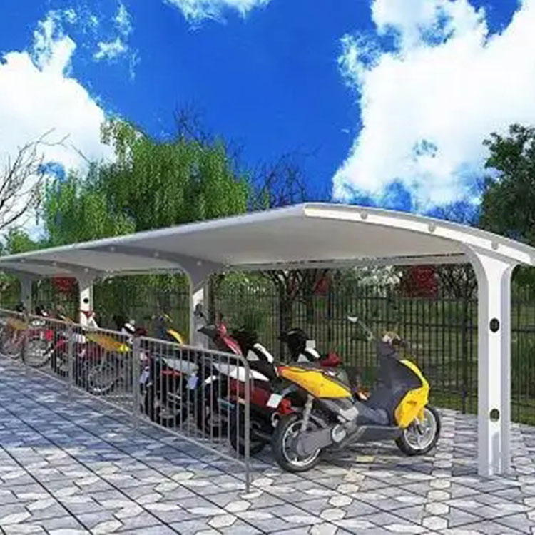 安乡县膜结构电动车棚